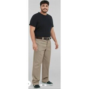NEW Dickies Men's Khaki Tan 874 Work Pant Original Flex Fit 40 X 30 Comfort Work